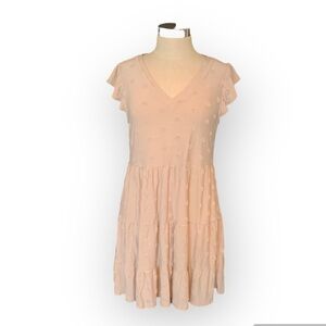 Blu Pepper tiered dress